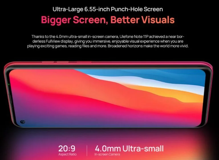 Ulefone Note 11P: 8 GB RAM 42 000 forintért 3