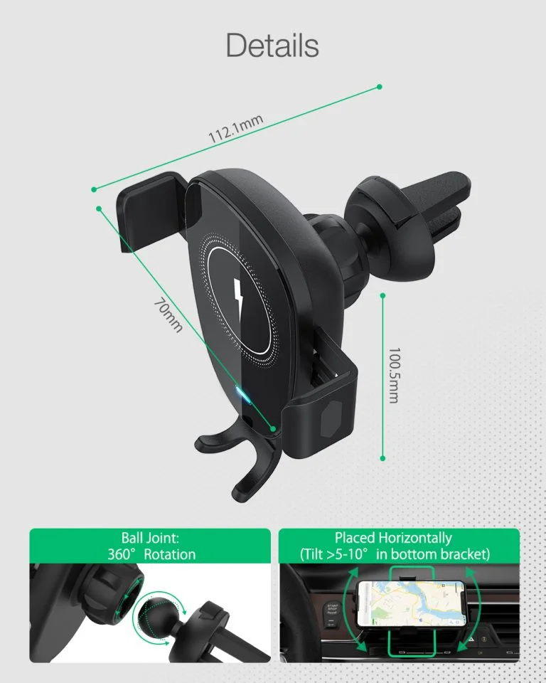 Leértékelték a BlitzWolf közkedvelt vezeték nélküli autós töltőjét 7