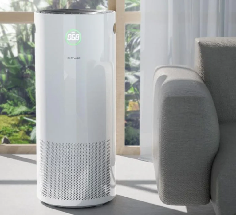 Jó áron vihető a BlitzWolf BW-AP2 nagy teljesítményű légtisztítója 3