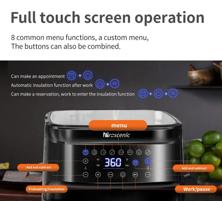Újabb olcsó forrólevegős sütő érkezett, most a Proscenic-től 4