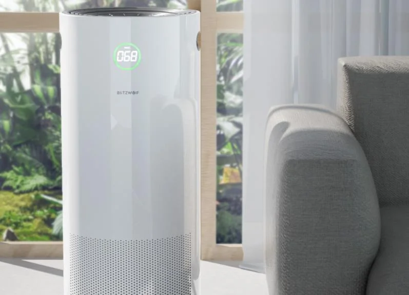 Jó áron vihető a BlitzWolf BW-AP2 nagy teljesítményű légtisztítója 1