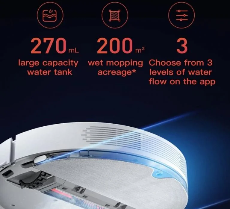 Dreame D9 robotporszívó most 300 dollár alatt 6