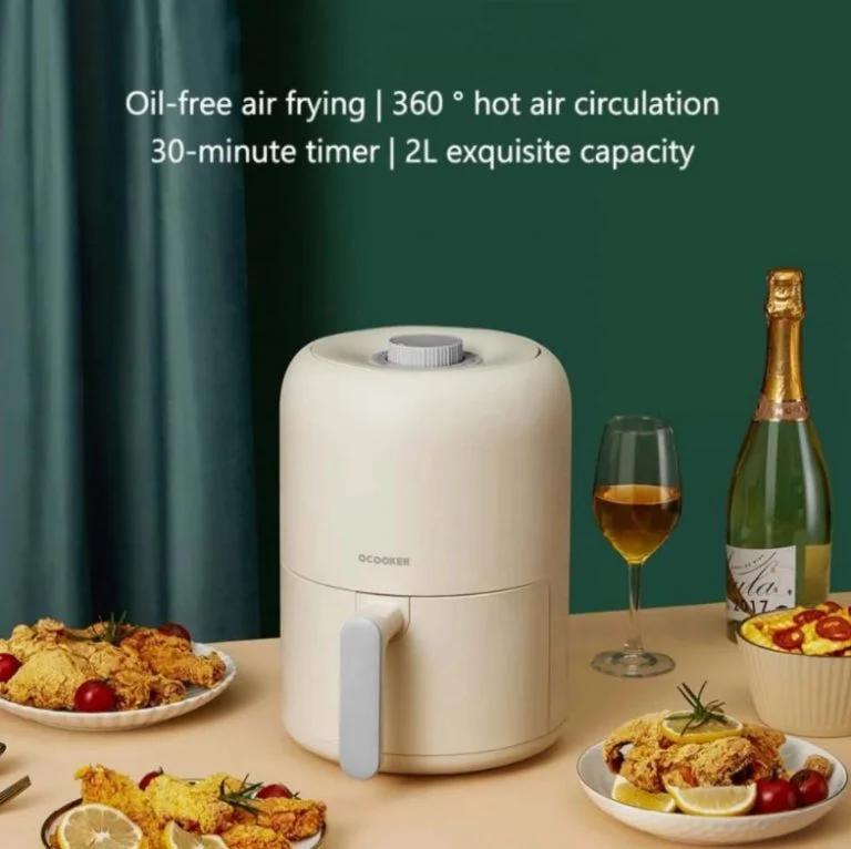 Újabb forrólevegős fritőz a láthatáron: itt az Ocooker CR-KG2801Y 3