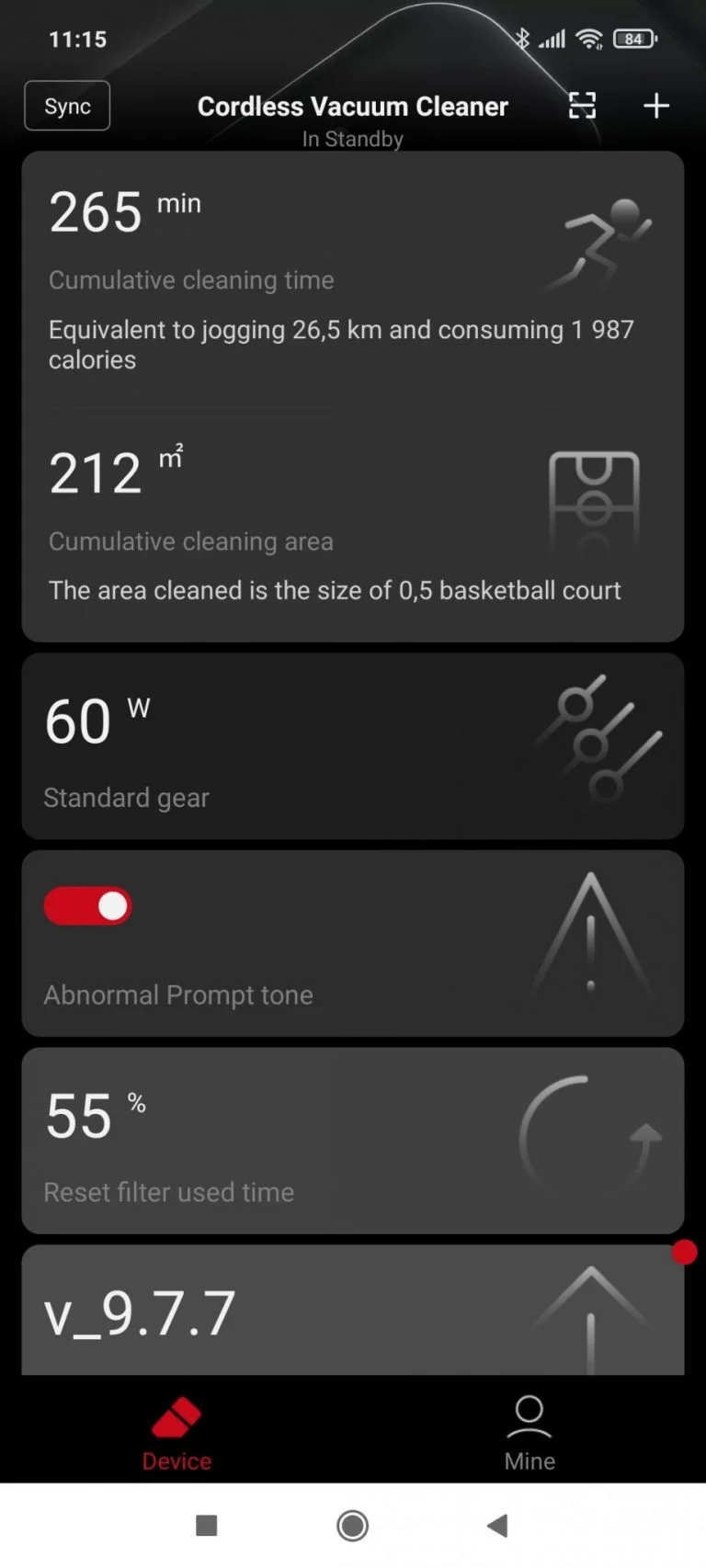 Xiaomi Roidmi NEX 2/X30 Pro állóporszívó teszt 21