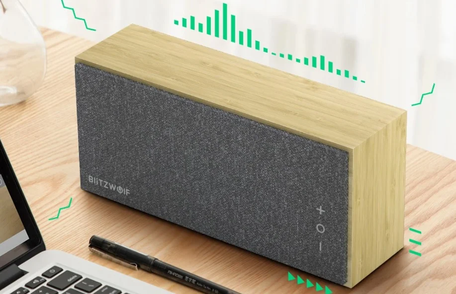 Olcsóbb lett a bambuszházas BlitzWolf hangszóró 1