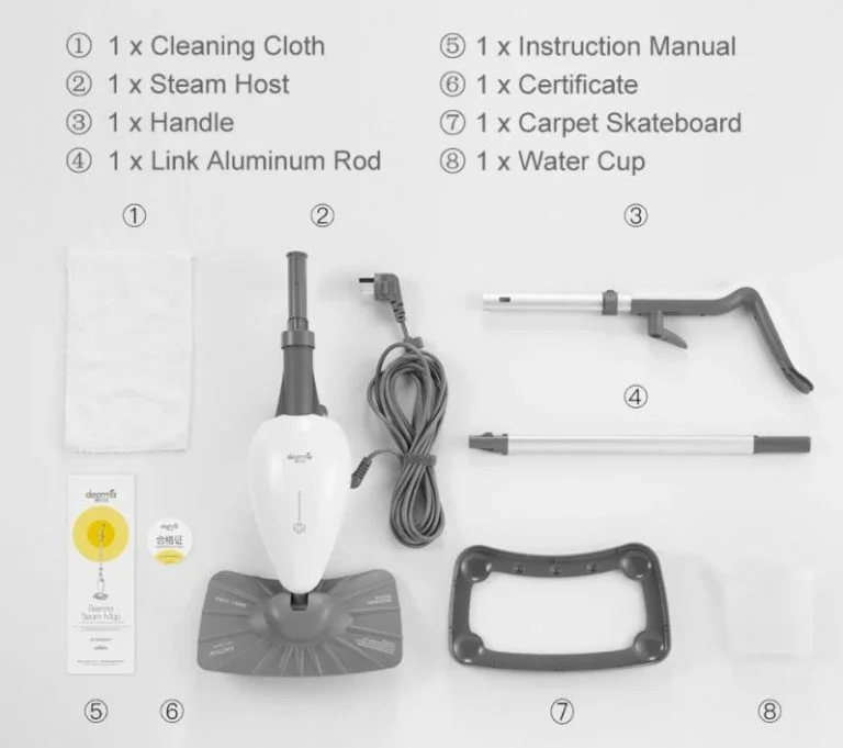 Mossunk fel 140 fokos gőzzel a Deerma kütyüjével 11