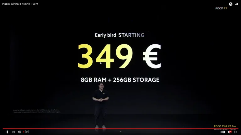 Már kapható a Poco F3 a Xiaomishopnál 24