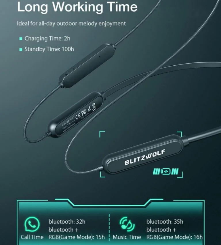 Banggood párezres ajánlat: BlitzWolf gamer fülhallgató 5
