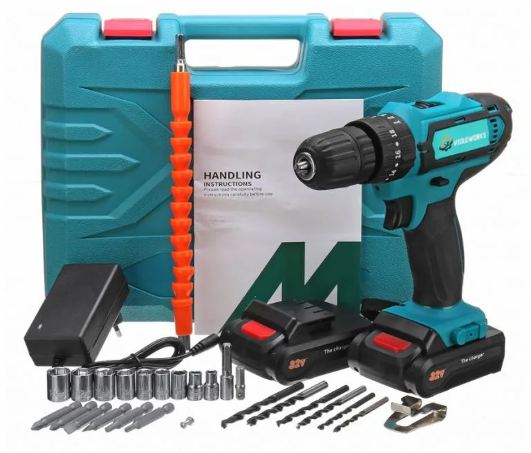 Két akkumulátoros, 21 voltos csavarbehajtó EU raktárról 11 400-ért 2