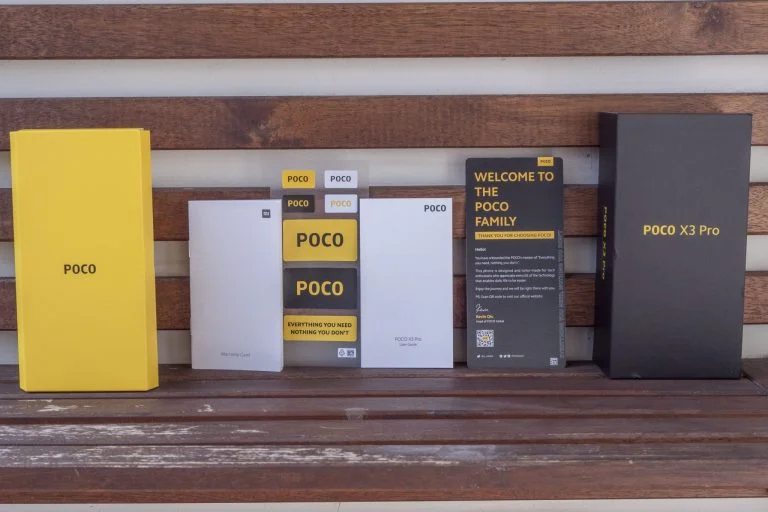 Prueba 3 del teléfono inteligente Poco X3 Pro