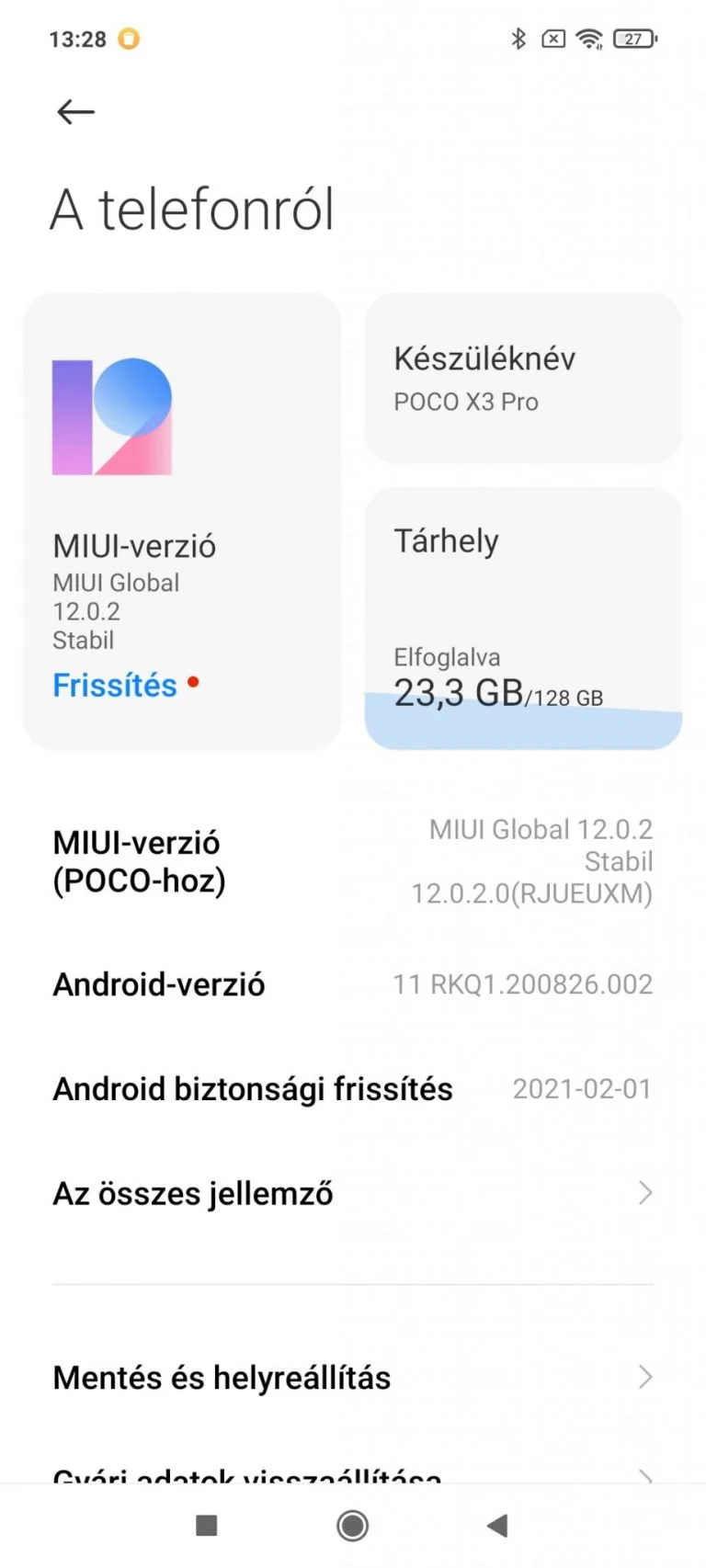 Prueba 3 del teléfono inteligente Poco X29 Pro