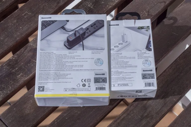Prueba 2 de los cargadores Baseus GaN 3 Pro