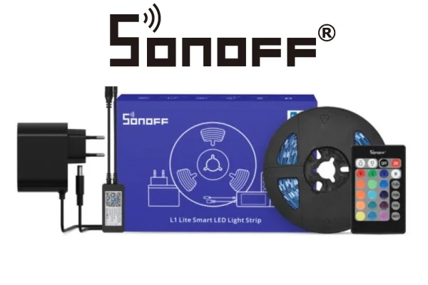 Nem vízálló, de olcsó a Sonoff L1 Lite LED szalag 1