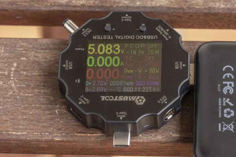 A Mustool UD18 teszter próbája 6