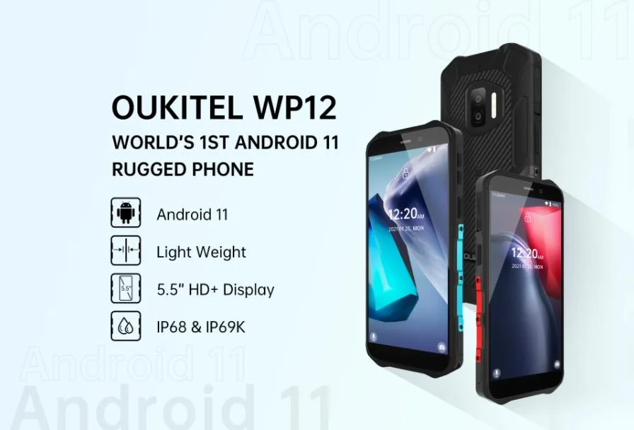 Android 11-gyel érkezett az Oukitel WP12 1