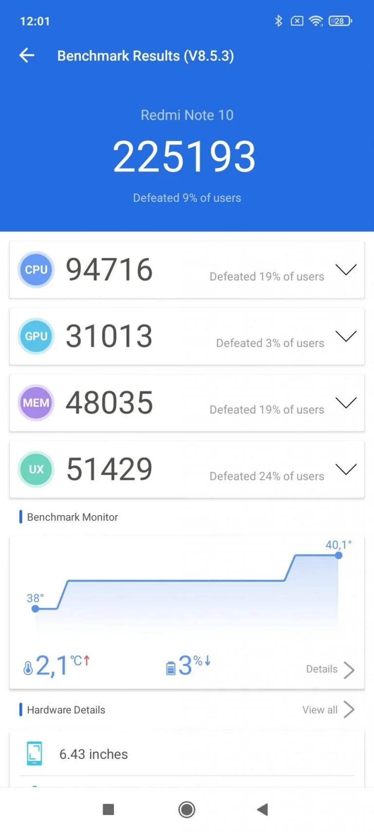 Xiaomi Redmi Note 10 okostelefon teszt 28