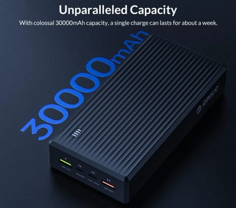 30 000 mAh-s Orico powerbank elképesztően jó áron 5