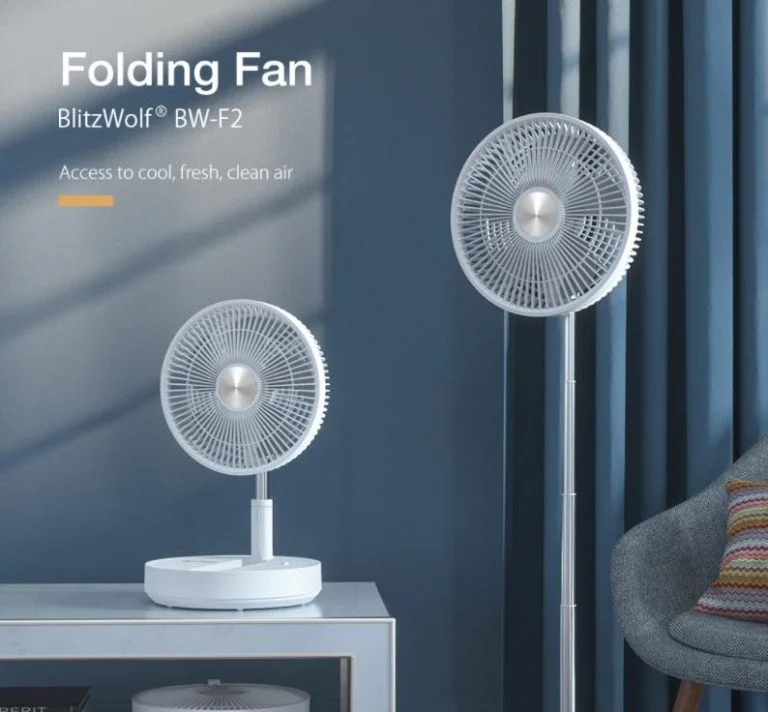BlitzWolf akkumulátoros ventilátorok akciója 5