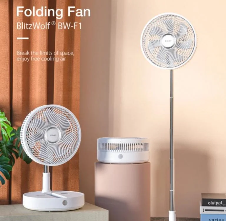 BlitzWolf akkumulátoros ventilátorok akciója 2