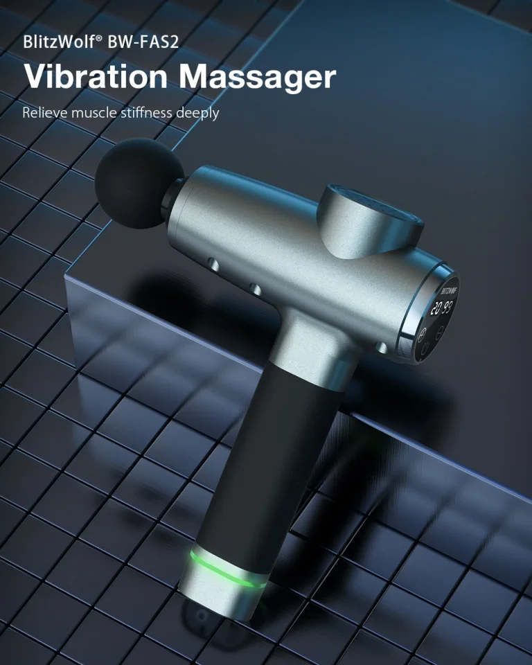 BlitzWolf BW-FAS2 masszázspisztoly teszt 17