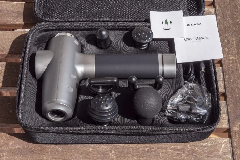 BlitzWolf BW-FAS2 masszázspisztoly teszt 4