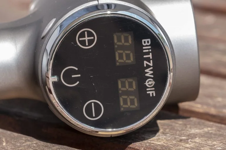 BlitzWolf BW-FAS2 masszázspisztoly teszt 11