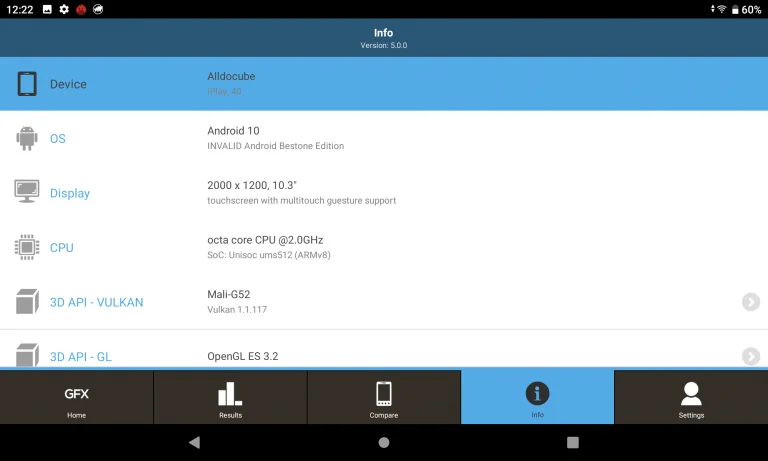 Alldocube iPlay 40 tablet teszt 21