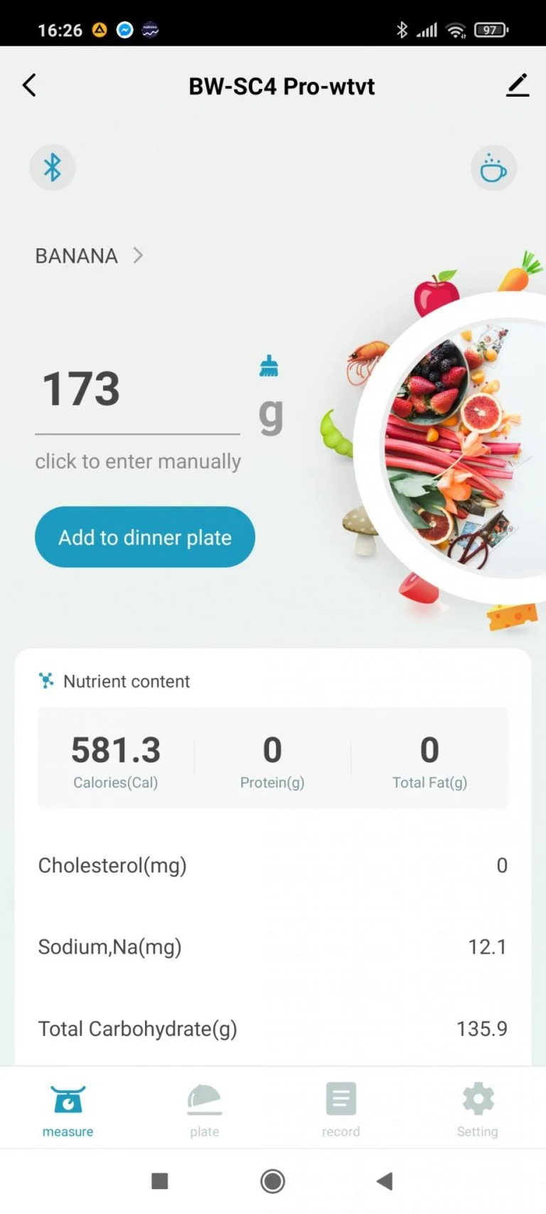 BlitzWolf BW-SC4 Pro konyhai okosmérleg teszt 10