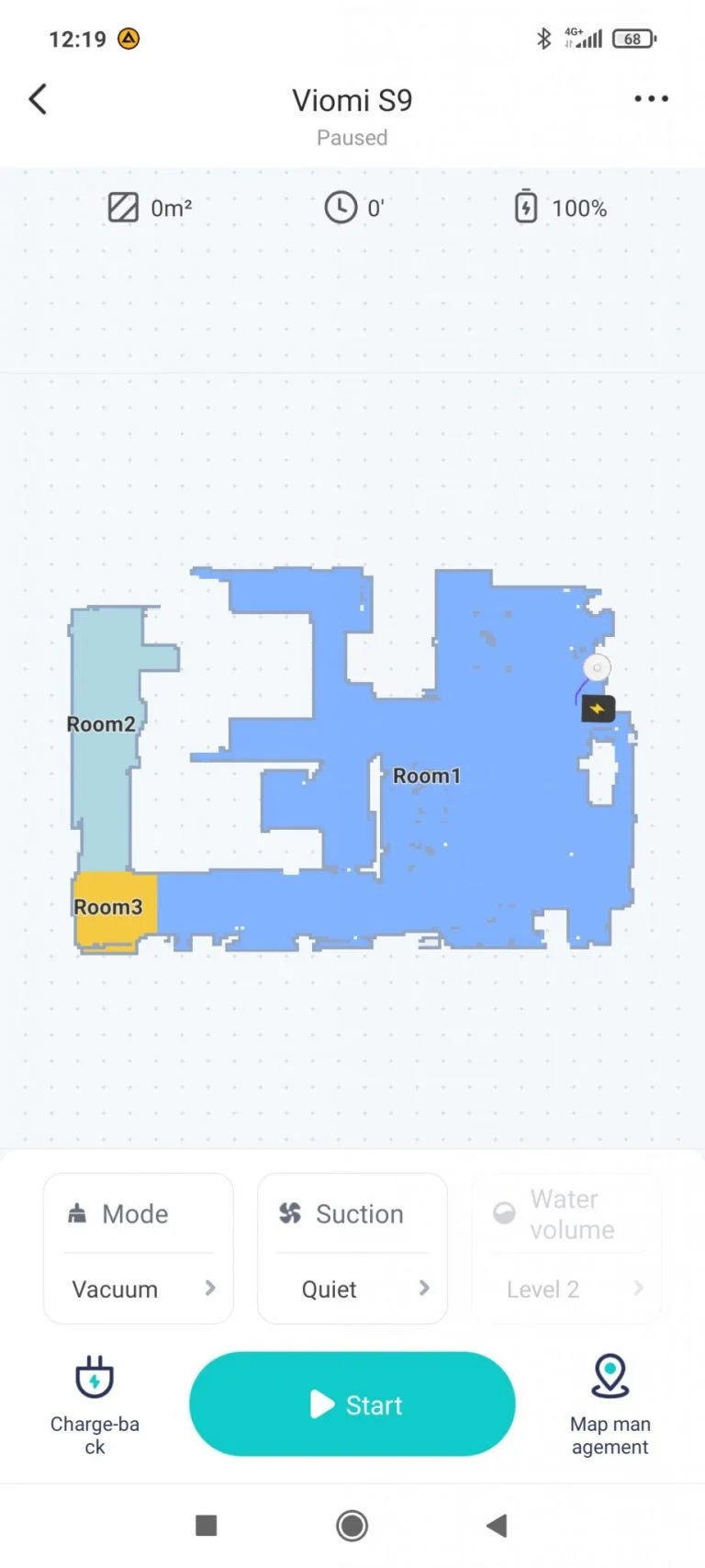 Xiaomi Viomi S9 Alpha UV önürítő robotporszívó teszt 20