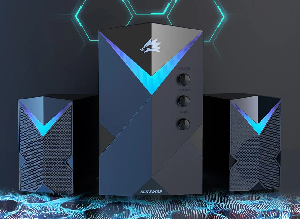 Ismét jó áron vihető a BlitzWolf gamer hangfala 1