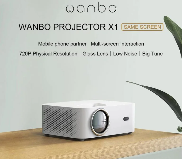 Előrendelhető az alsópolcos Wanbo X1 projektor Banggoodon 2