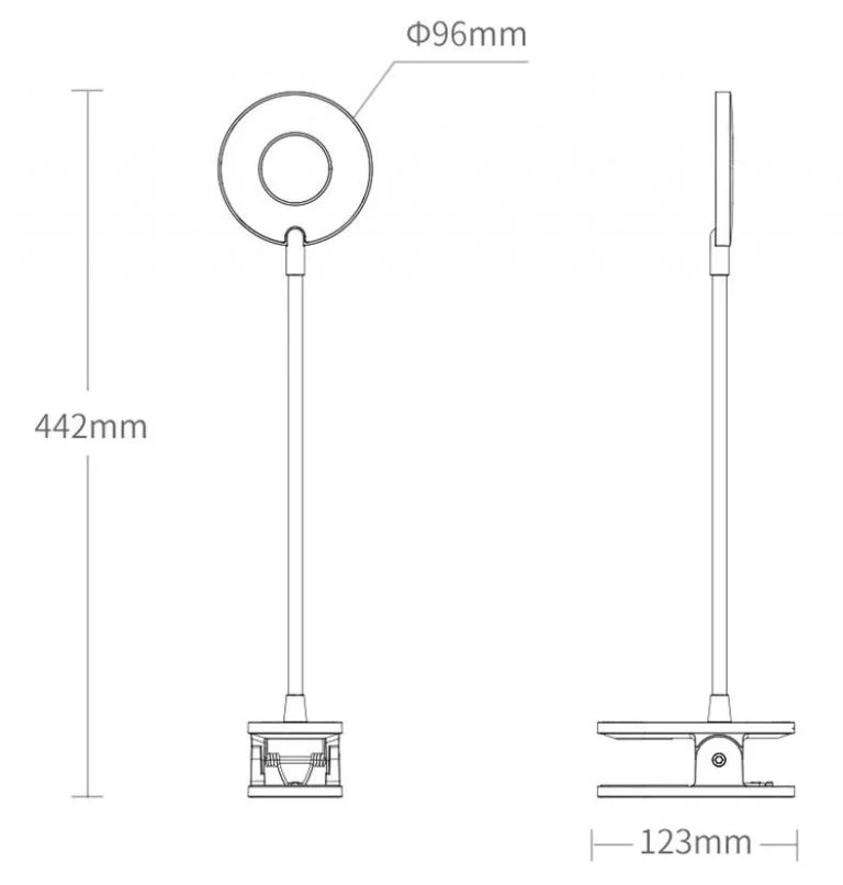 Yeelight akkumulátoros, csíptetős lámpa az EU raktár sztárja 11