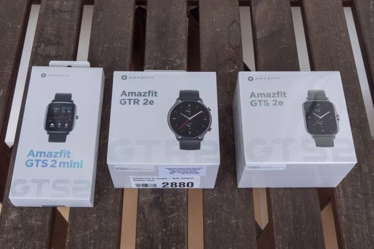 Amazfit GTS 2 mini, GTS 2e és GTR 2e sportórák tesztje 36