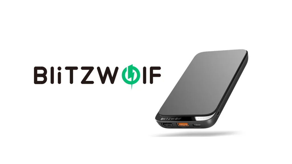 Akciós a BlitzWolf vezeték nélküli töltős powerbankje 1