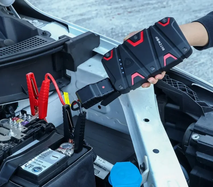 BlitzWolf autóbikázós powerbank akcióban 1