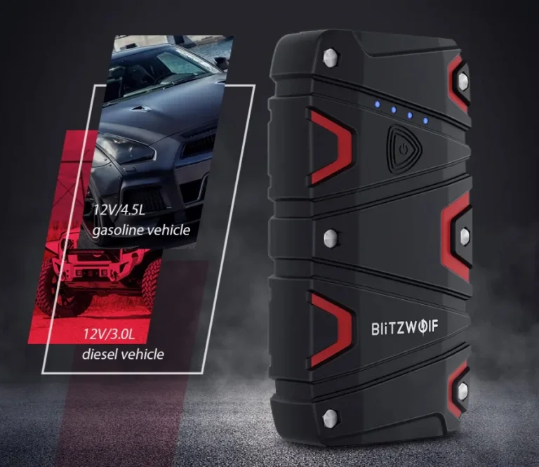 BlitzWolf autóbikázós powerbank akcióban 5