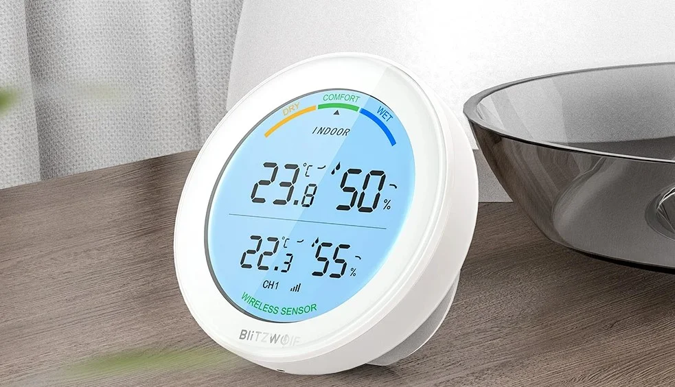 Csekkold le a hőmérsékletet a BlitzWolf segítségével 1