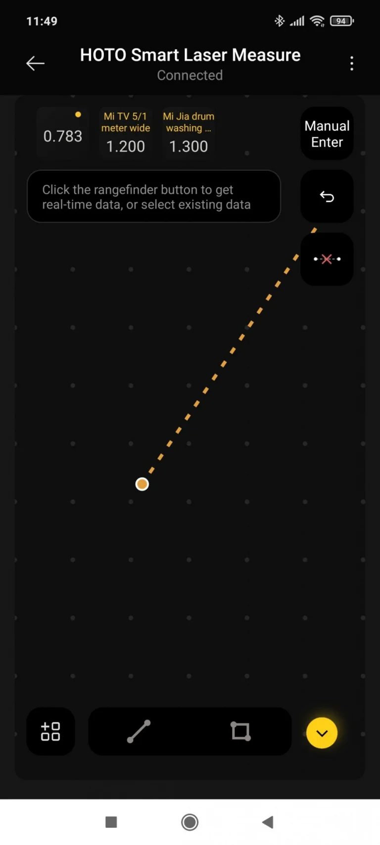 HOTO lézeres okos távolságmérő teszt 14