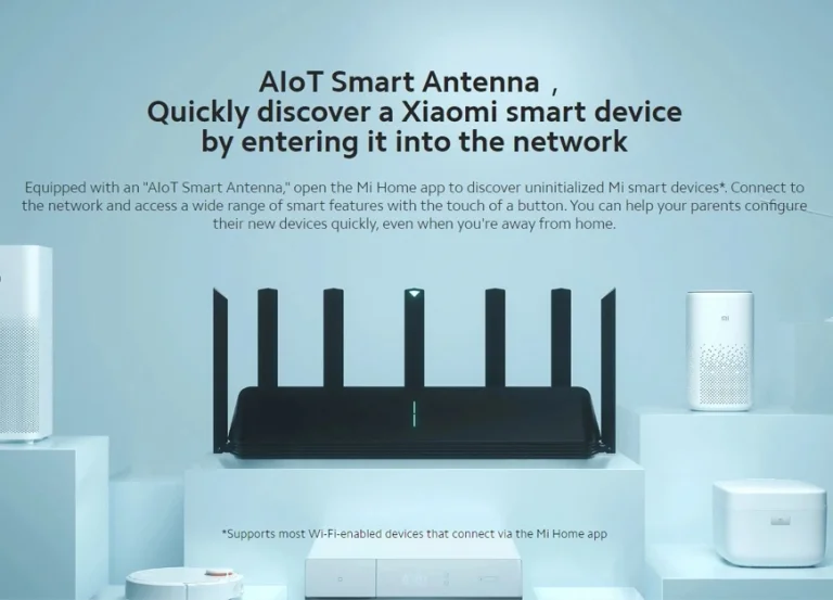 Xiaomi AX3600 AIoT router, hogy komoly legyen a hálózat 4