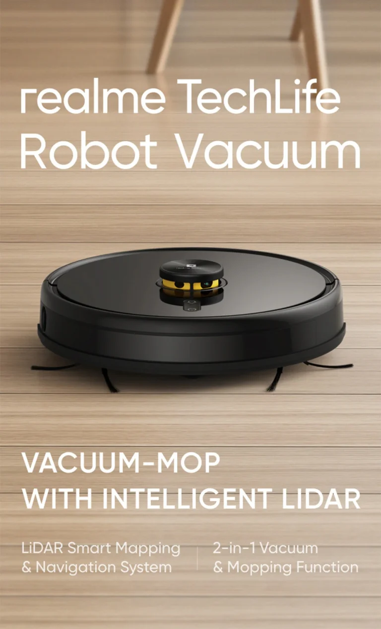 Itt a Realme első robotporszívója 2