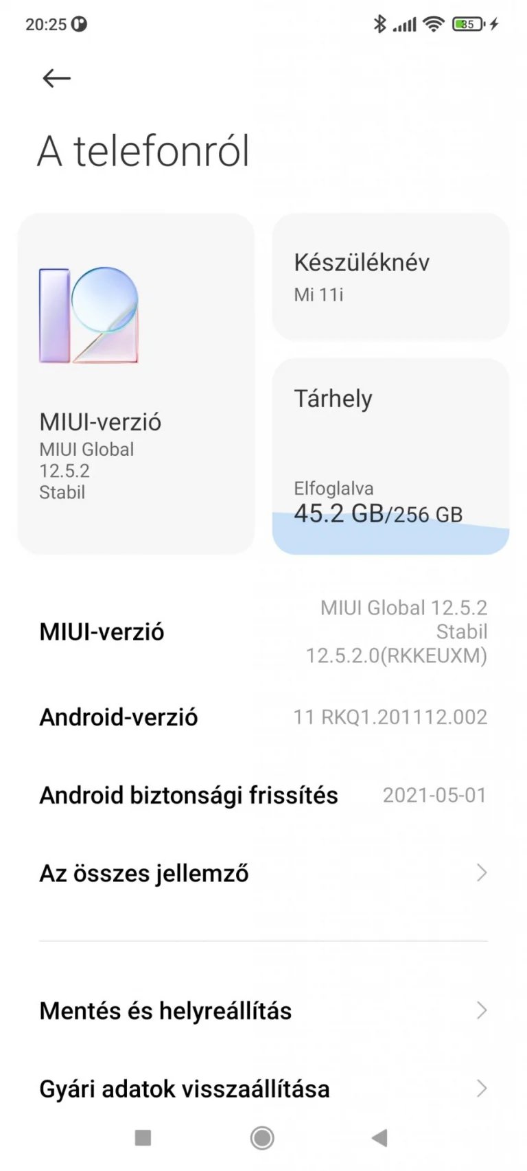 Xiaomi Mi 11i okostelefon teszt 30