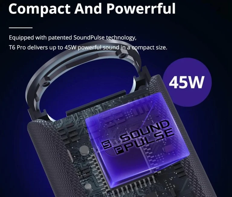 Végre olcsón rendelhető a Tronsmart T6 Pro Bluetooth hangszóró 4