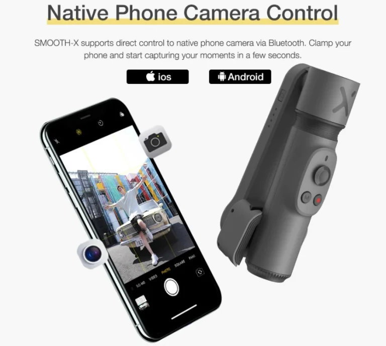 A nyaralós videók segítője a Zhiyun Smooth X gimbal 4