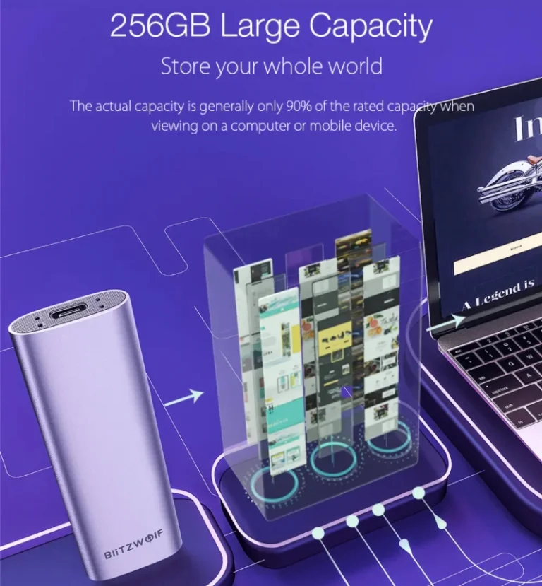 Akciós BlitzWolf külső SSD vásárolható a Banggoodról 4