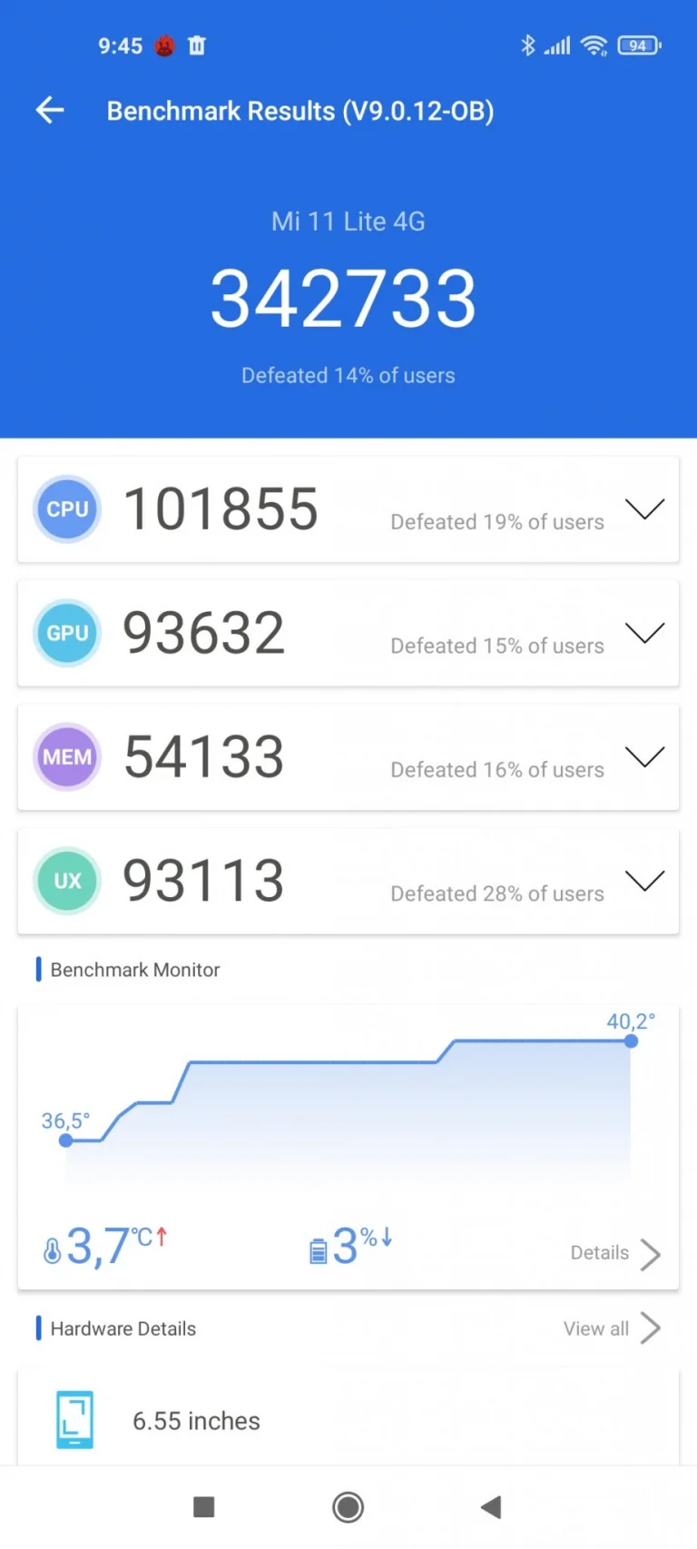 Xiaomi Mi 11 Lite okostelefon teszt 18