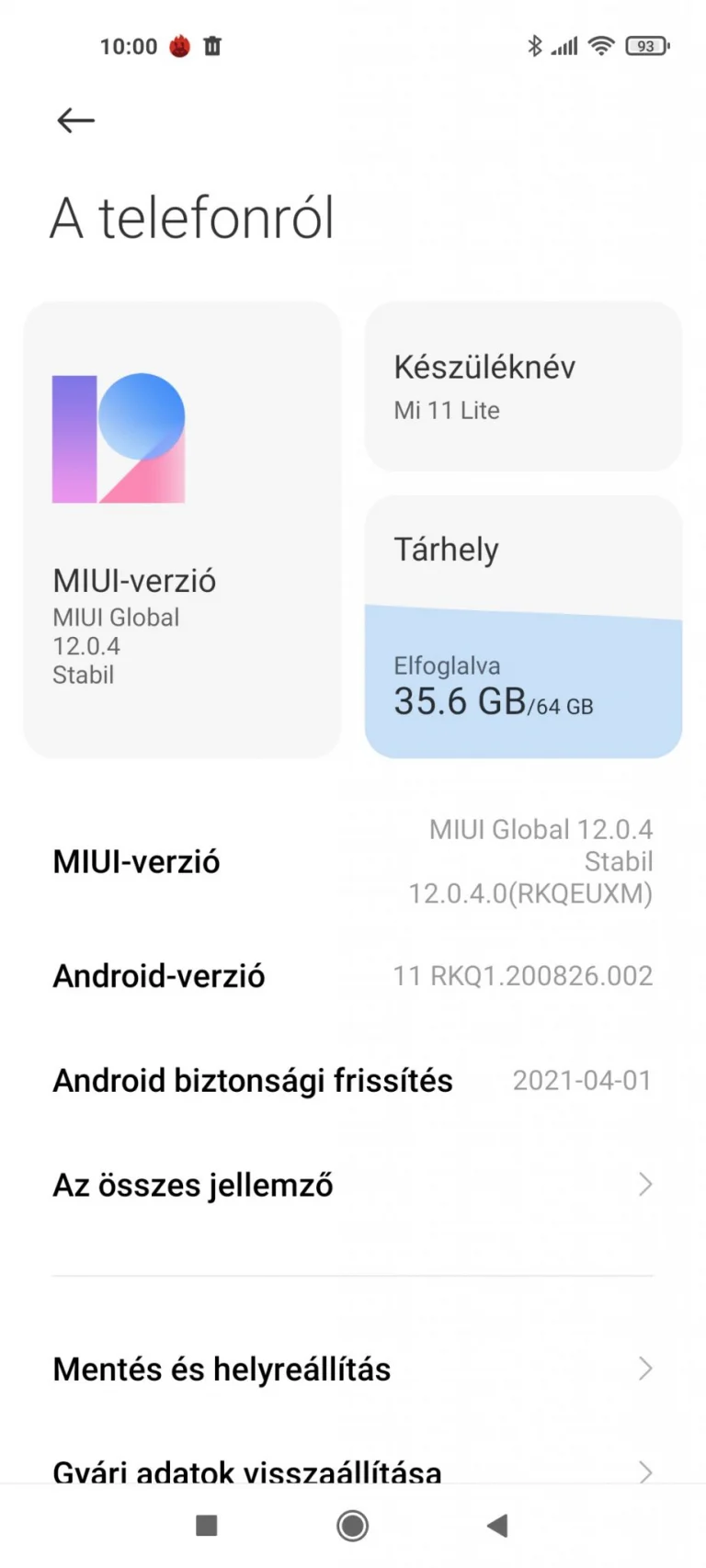Xiaomi Mi 11 Lite okostelefon teszt 25