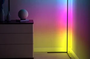 Akcióban a BlitzWolf RGB saroklámpa