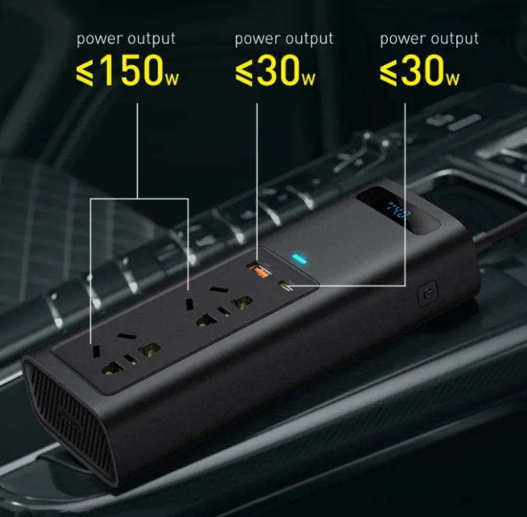 Megjelent Banggoodon is a Baseus 150 wattos autós invertere 9