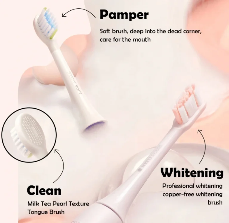 Jó áron rendelhető a Soocas tejes teával promózott fogkeféje 10