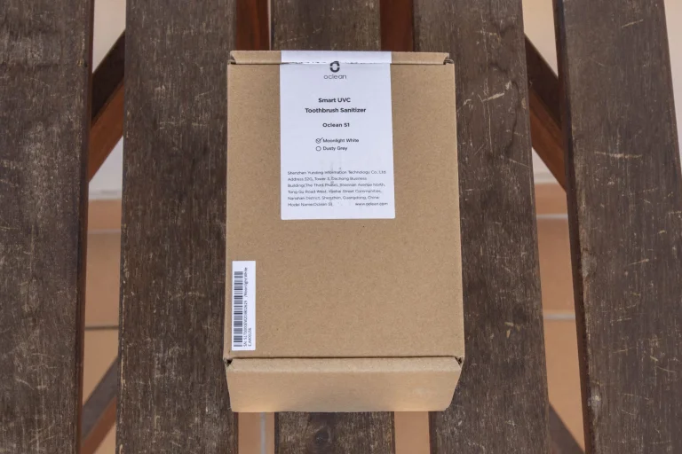 Oclean Air2 elektromos fogkefe és Oclean S1 sterilizáló teszt 11